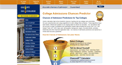 Desktop Screenshot of go4college.com